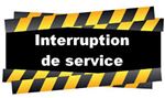 Interruption de service